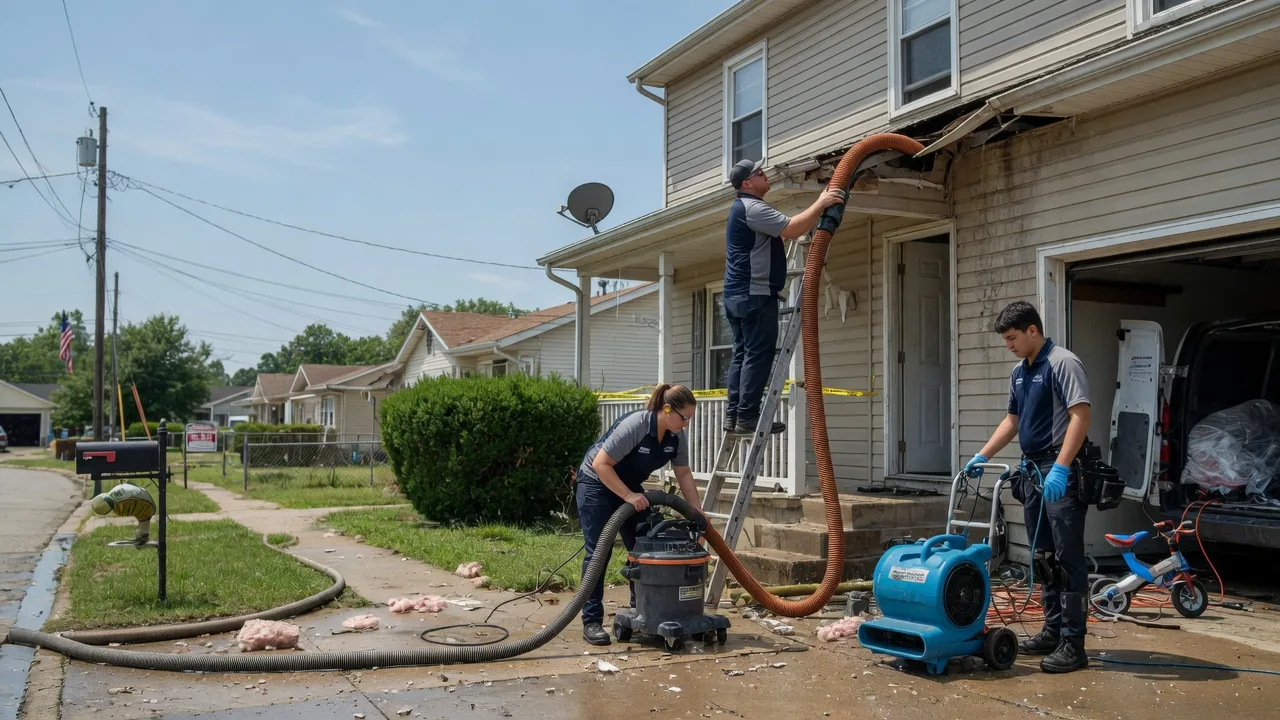 Water Damage Restoration in Jerusalem, AR near me